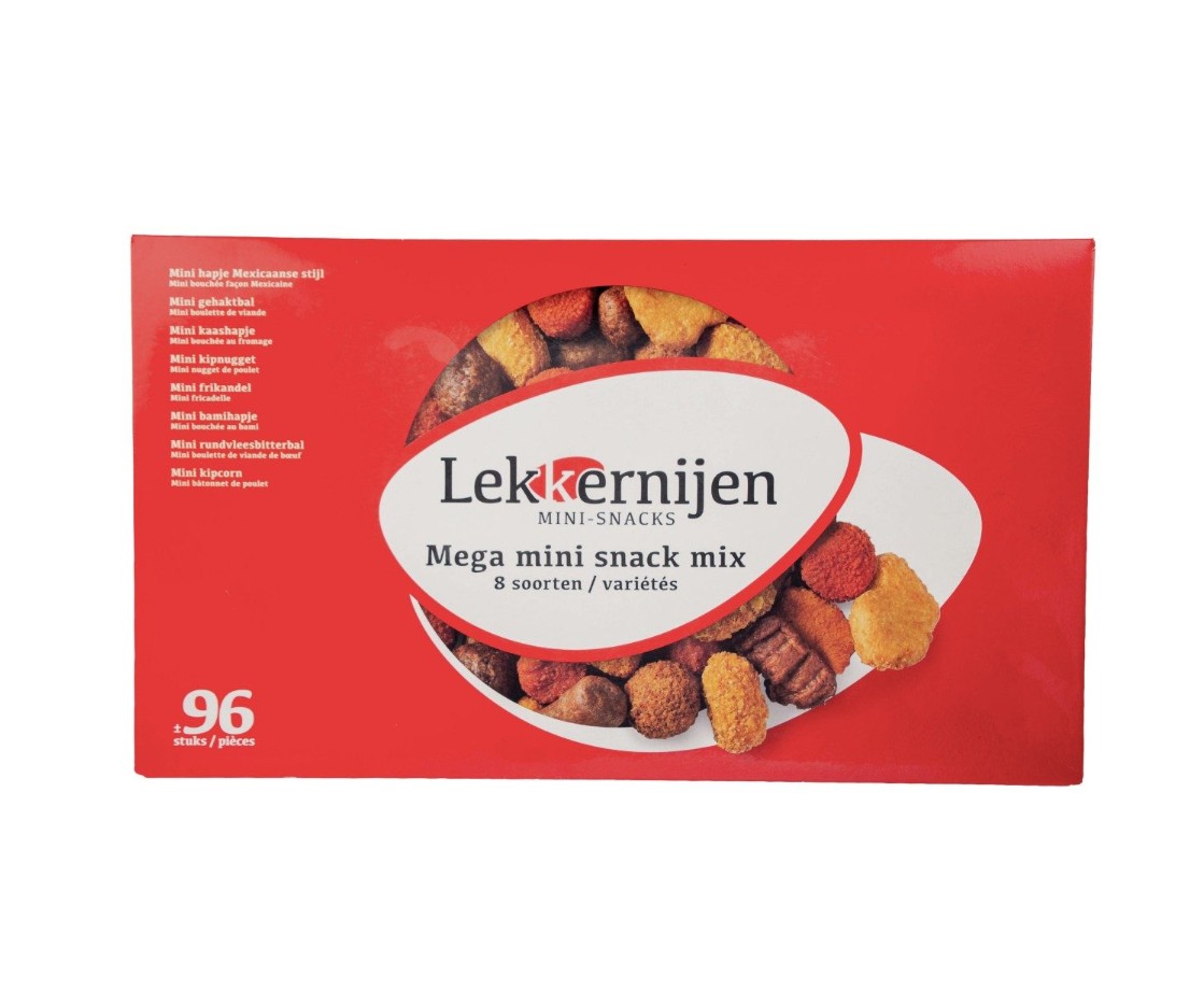 Lekkernijen Mega Mini Snack Mix 96x20gr